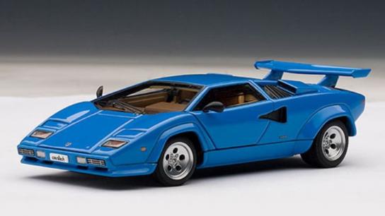 AUTOart 1/43 Lamborghini Countach 5000S - Blue image