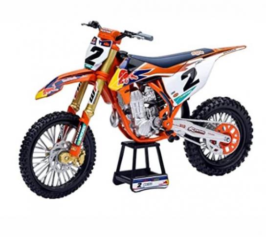 New Ray 1/10 Red Bull KTM Factory Racing Team 450 SX-F 2019 (Cooper Webb) image