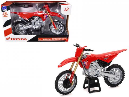 New Ray 1/12 Honda CRF450R Motorbike image