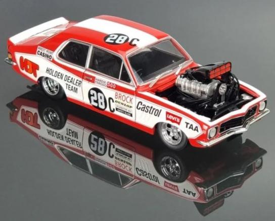 DDA 1/24 Holden Torana LJ Drag Car #28C Peter Brock image