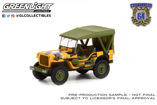 Greenlight 1/64 1943 Willy's MB Jeep image