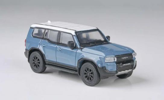 Paragon 1/64 Toyota Land Cruiser 250 Prado 2024 Heritage Blue image