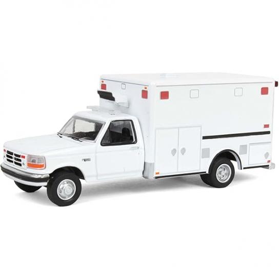 Greenlight 1/64 Ford F-350 Ambulance 1992 image