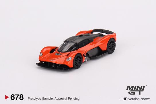 Mini GT 1/64 Aston Martin Valkyrie Maximum Orange image