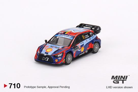 Mini GT 1/64 Hyundai i20 N Rally1 Hybrid 2023 Rally Monte Carlo #11 T. Neuville image
