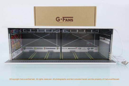 G-Fans 1/64 Supercar Showroom with LED Lights image