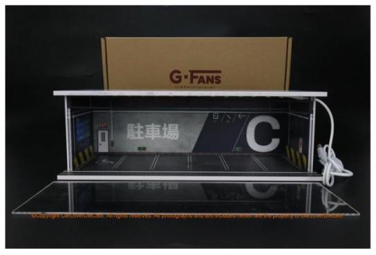 G-Fans 1/64 Underground Garage with LED Lights image