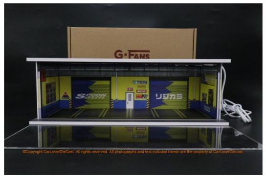 G-Fans 1/64 Spoon Sports Garage with LED Lights image