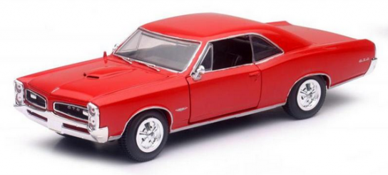 New Ray 1/24 1966 Pontiac GTO Hard Top - Red image