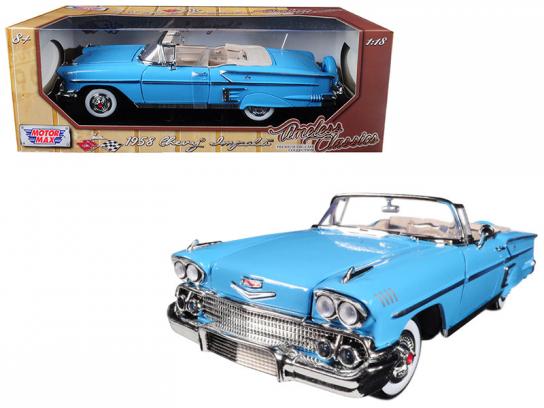 Motormax 1/18 1958 Chevy Impala Convertible image