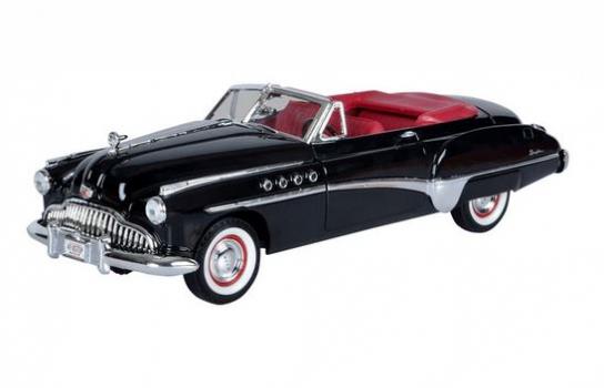 Motormax 1/18 1949 Buick Roadmaster Convertible - Black image