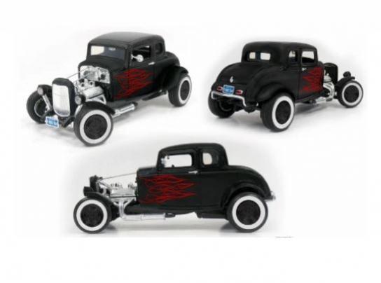 FORD HOT ROD WINDOW coupé jaune 1/18 1932 86711022731721