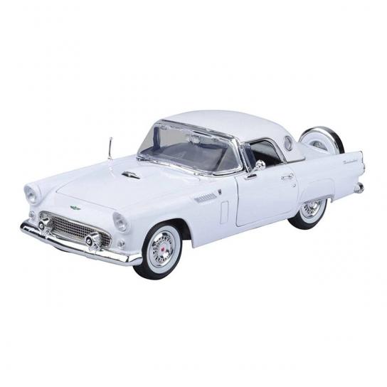 Motormax 1/18 Ford Thunderbird Hard Top 1956 - White image