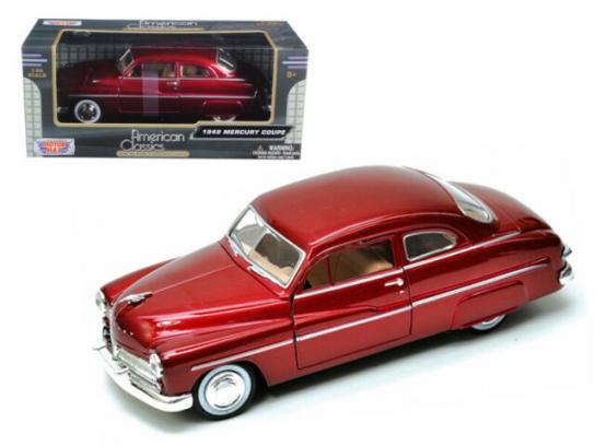 Motormax 1/24 1949 Mercury Coupe Red image