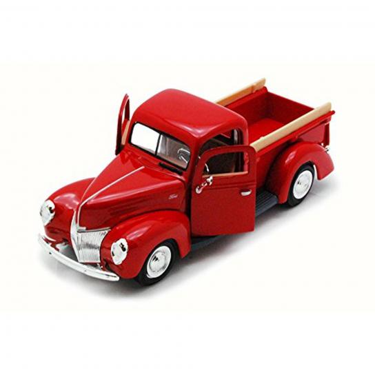 Motormax 1/24 Ford Pick Up 1940 - Red image