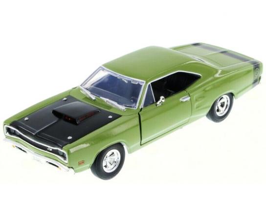 Motormax 1/24 Dodge Coronet Super Bee 1969 - Green image