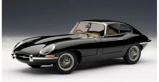 AUTOart 1/18 Jaguar E Type Coup S1 3.8 Black image