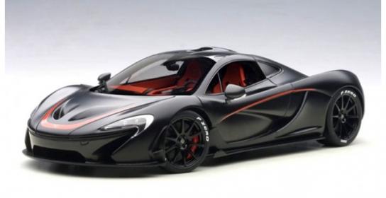 AUTOart 1/18 McLaren P1 Matt Black image