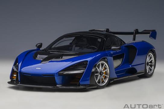 AUTOart 1/18 McLaren Senna - Blue image