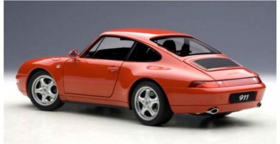 AUTOart 1/18 Porsche 993 Carrera Red image