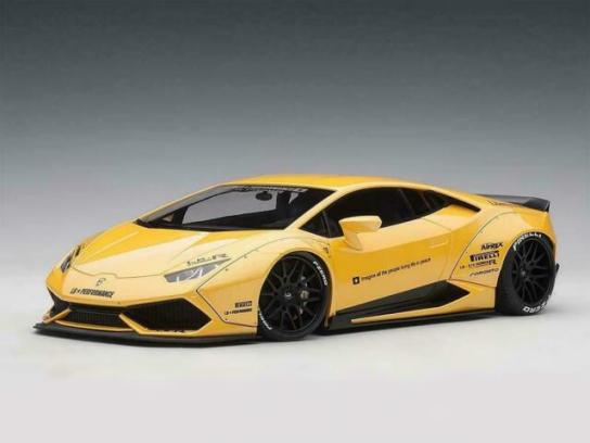 AUTOart 1/18 Lamborghini Huracan LB-Works Yellow image