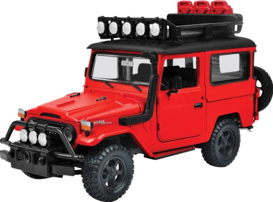 Motormax 1/24 Toyota Land Cruiser FJ40 4x4 Overlanders image