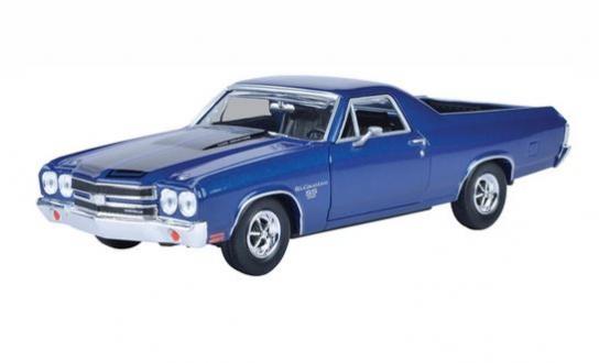 Motormax 1/24 1970 Chevy El Camino SS 396 - Blue image