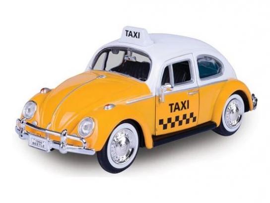 Motormax 1/24 Volkswagen Beetle - Taxi image