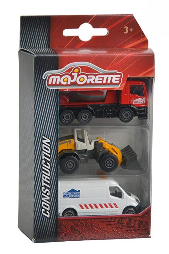 Majorette Construction 3pc Set Construction Series image