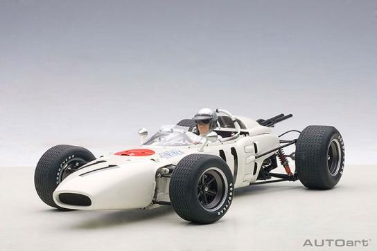 AUTOart 1/18 1965 Honda RA272 #11 Ginther - F1 Grand Prix Mexico image