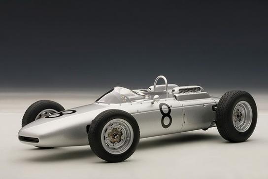 AUTOart 1/18 1962 Porsche 804 #8 Bonnier F1 image