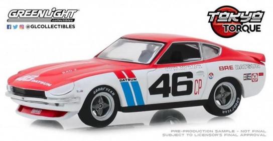 Greenlight 1/43 1971 Datsun 240Z - #46 Brock Racing Enterprises image