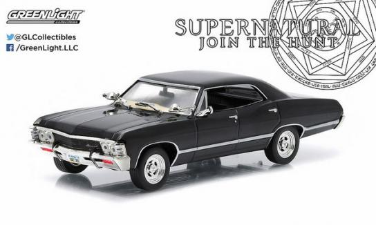 Greenlight 1/43 1967 Chevrolet Impala Sport Sedan - Supernatural image