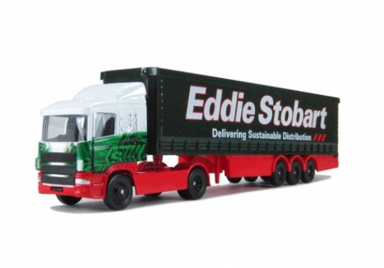 Corgi 1/64 Curtainside Truck - Eddie Stobart image