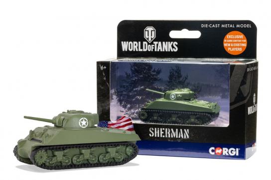 Corgi World of Tanks - Sherman M4 A3 image