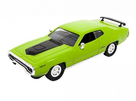 Road Signature 1/43 1971 Plymouth GTX - Green image