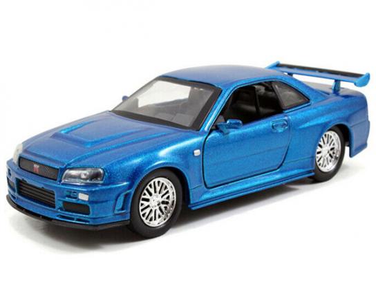 Jada 1/32 Brian's Nissan R34 - Fast & Furious image