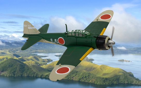 Corgi 1/72 Mitsubishi A6M2-21 Zero Jeffman Island 1944 image