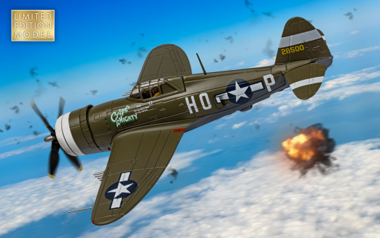 Corgi 1/72 Republic P-47D Thunderbolt 42-8500/HO-P 'Cripes A' Mighty' image