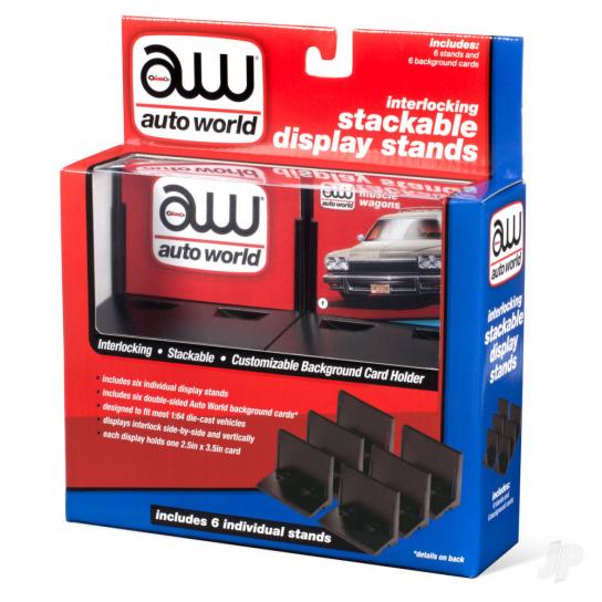 Autoworld 1/64 Display Stack Stand 6 Pack image