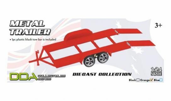 DDA 1/24 Car Transporter Trailer - Black image