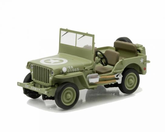 Greenlight 1/43  Willies Jeep MB Green image