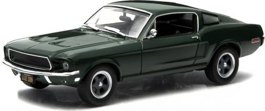 Greenlight 1/43 1968 Ford Mustang Fast Back - Bullitt Green image