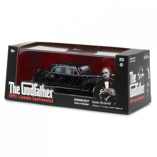 Greenlight 1/43 1941 Lincoln Continental Black image