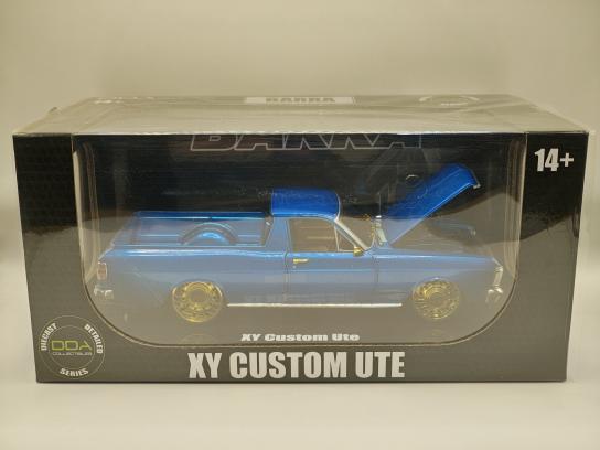 DDA 1/24 Ford XY Custom Ute Barra Engine Blue ~~~RARE GOLD CHASE CAR~~~ image