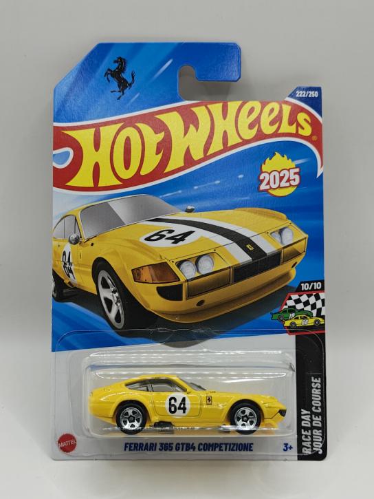 Hot Wheels Ferrari 365 GTB4 Competizione Yellow image