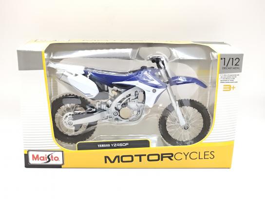 Maisto 1/12 Yamaha YZ450F Dirt Bike image