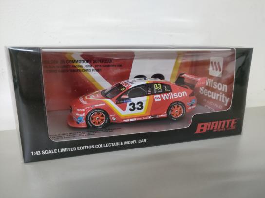 Biante 1/43 Holden ZB Commodore Supercar #33 Tander/Pither image