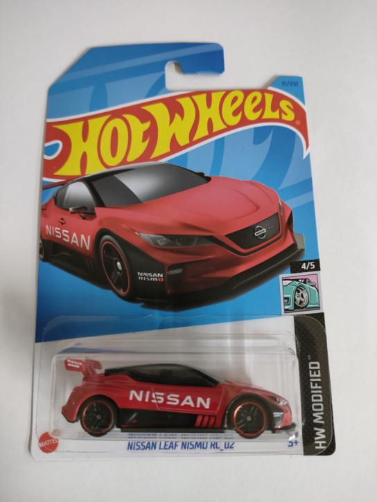 Hot Wheels Nissan Leaf Nismo RC_02 Red image