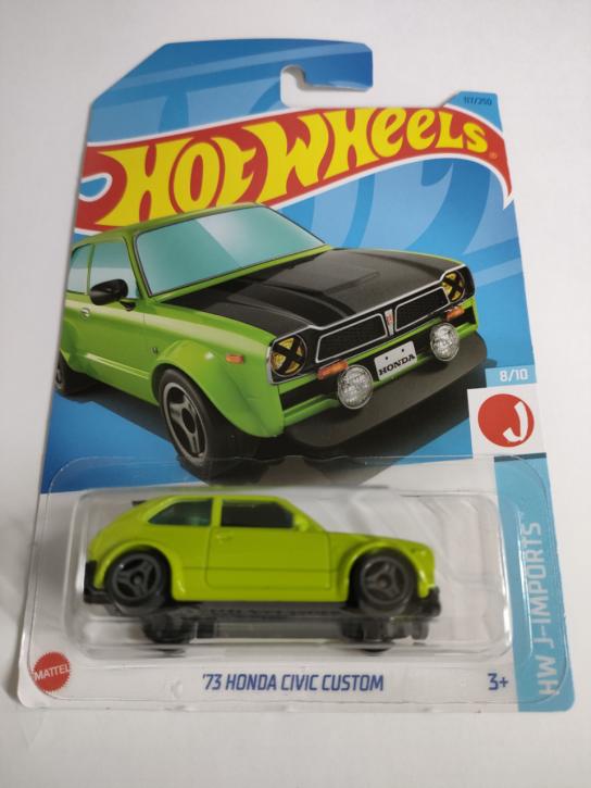 Hot Wheels '73 Honda Civic Custom DiecastModels